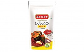 Baria's Mango Spicy Pickle Loaded with Mangos  Pack  200 grams